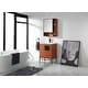 preview thumbnail 55 of 54, 24-inch Modern Bathroom Vanity Set w/ Vitreous China Sink Top