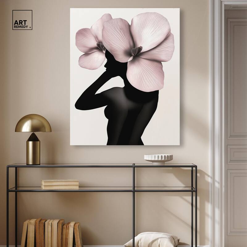 Blossoms of the Soul Canvas by Art Remedy, Gallery Wrapped