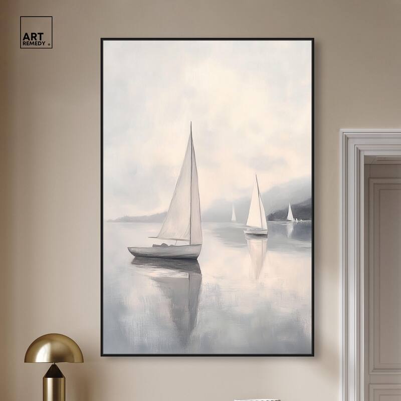 Dreaming of Sails Canvas by Art Remedy