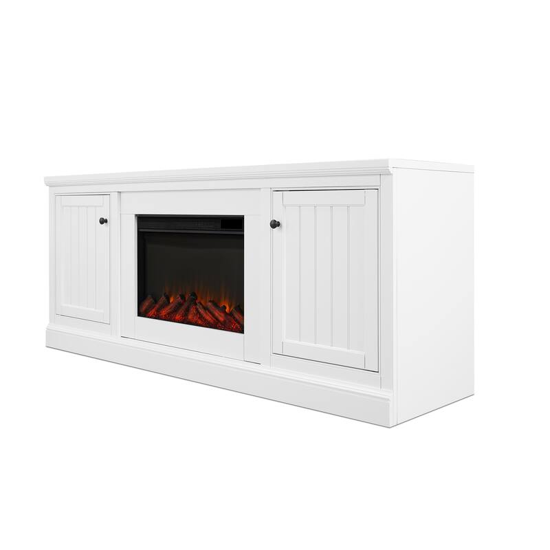 Bernadette Slim Electric Fireplace TV Stand by Real Flame