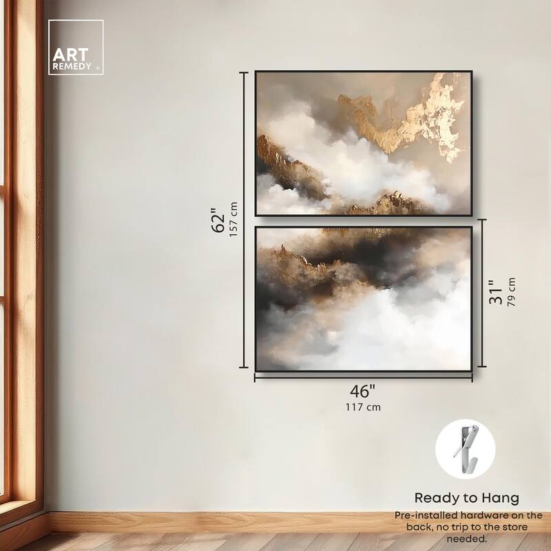 Celestialscape Canvas Set of 2 by Art Remedy