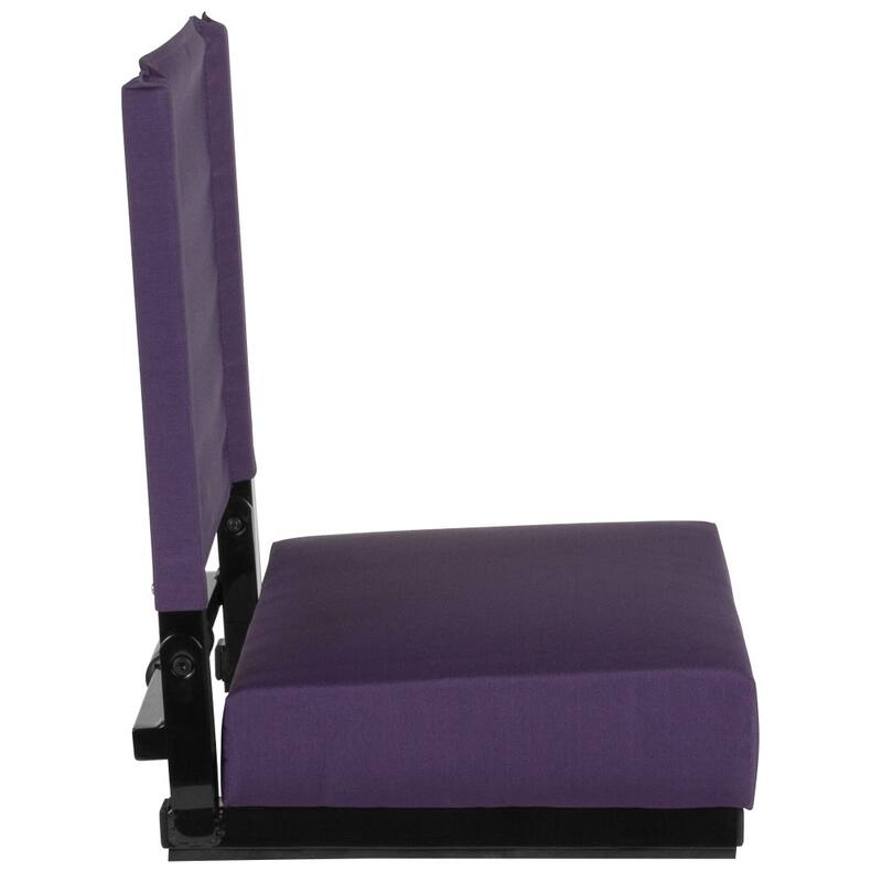 Ultra-Padded Stadium Chair - 18"W x 14"D x 18"H - 18"W x 14"D x 18"H