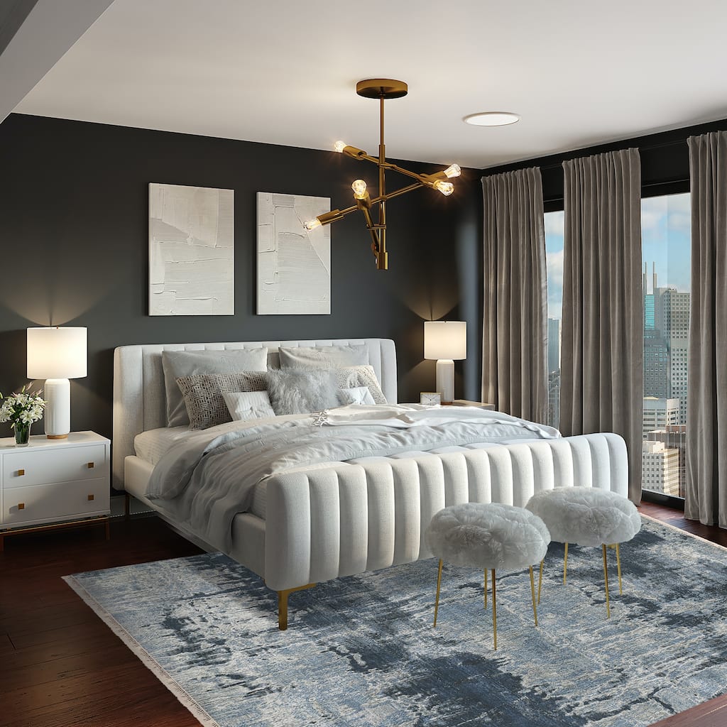 Zenith Saley Modern & Contemporary Abstract Hand-Knotted Area Rug