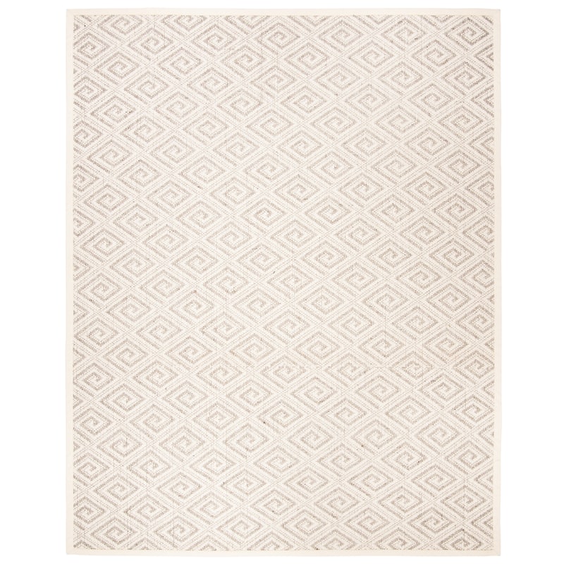 SAFAVIEH Handmade Palm Beach Keira Modern & Contemporary Geometric Sisal