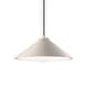 preview thumbnail 3 of 64, Justice Design Group Flare 1-Light Pendant Black Cord/Matte White/Brushed Nickel