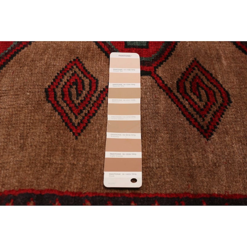 ECARPETGALLERY Hand-knotted Konya Anatolian Tan Wool Rug - 3'7 x 14'3