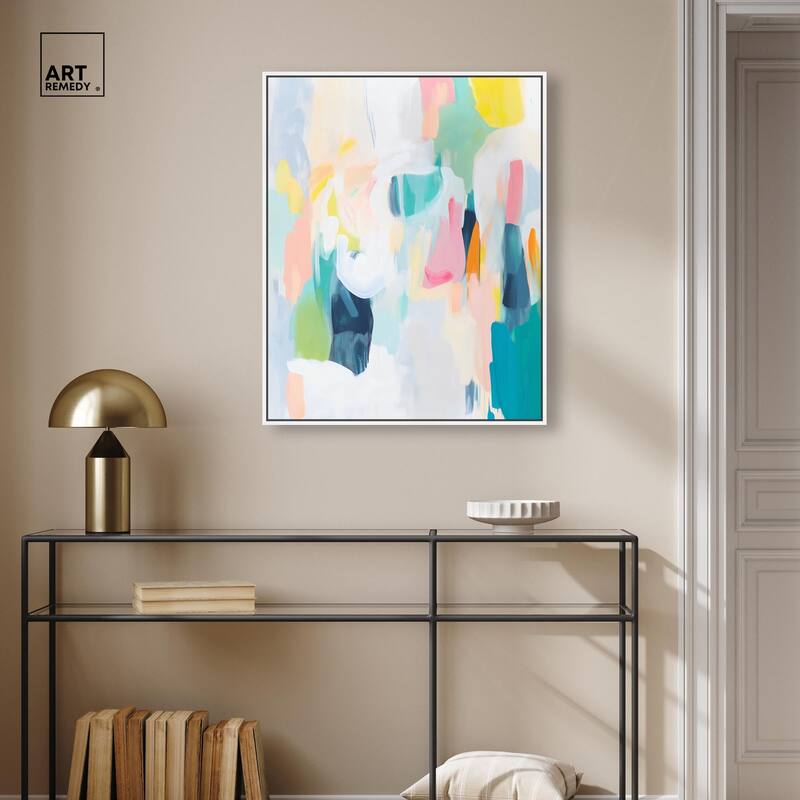 Layered Lush I Canvas by Art Remedy