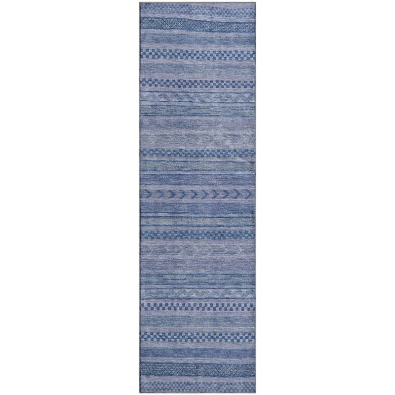 Premium Washable Super Soft Boho Stripes Mayfield Rug