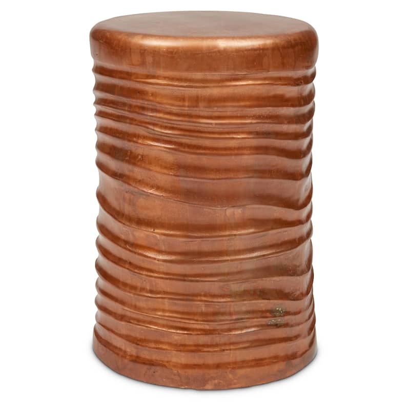 Urbia Tara Accent Stool - Vintage Copper