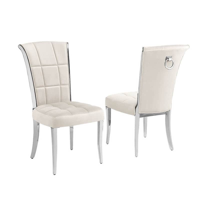 Best Quality Furniture D221/2-SC320-7 Dining Set with 12mm Tempered Glass