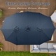 preview thumbnail 47 of 62, 15ft Patio Umbrella Outdoor Market Umbrella with Base and LED Lights