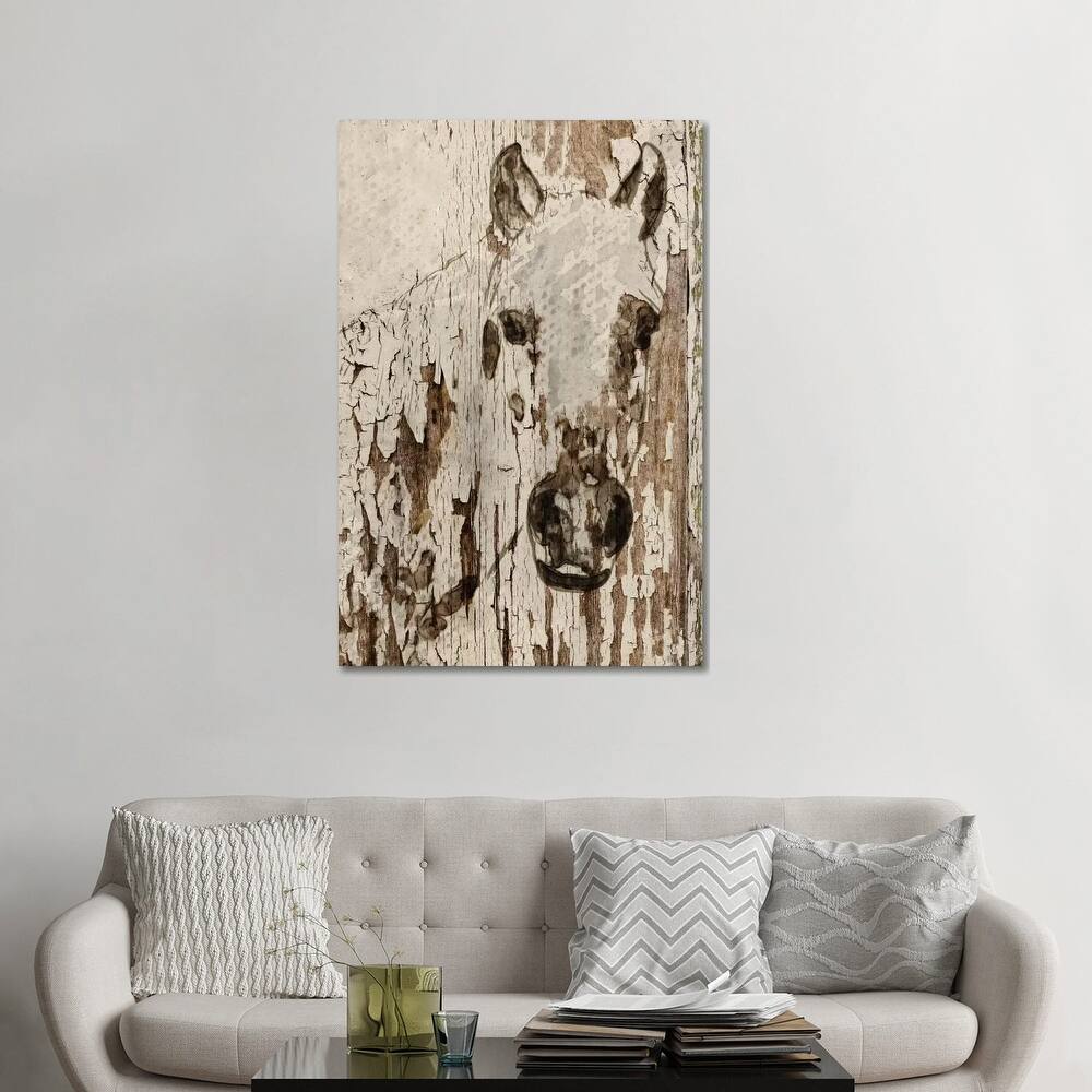 iCanvas "Champagne Horse" by Irena Orlov Canvas Print