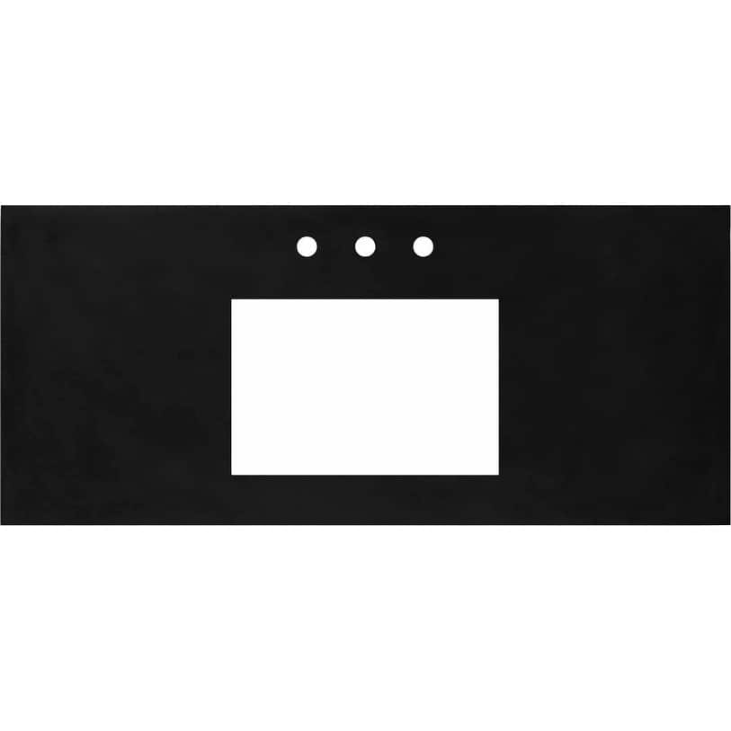 Native Trails VT48-R1812-NS-3 NativeStone 48" Concrete Vanity Top with