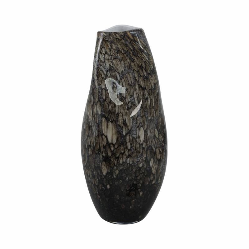 Glass Decorative Vase Handcrafted Modern Casual Home Style Piece