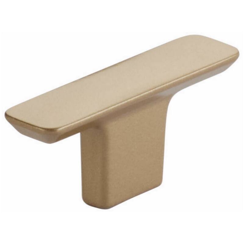Schaub and Company 211035 Suave 2" Wide "T" Bar Smooth Curve Luxury - Gold Rande