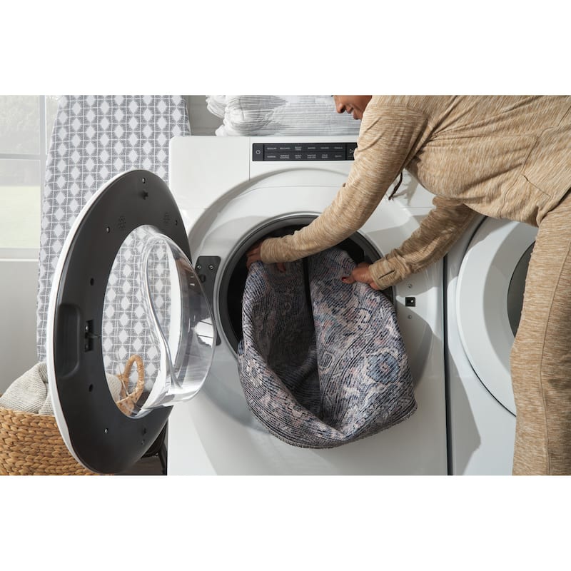 57 Grand by Nicole Curtis Vintage Medallion Machine Washable Area Rug