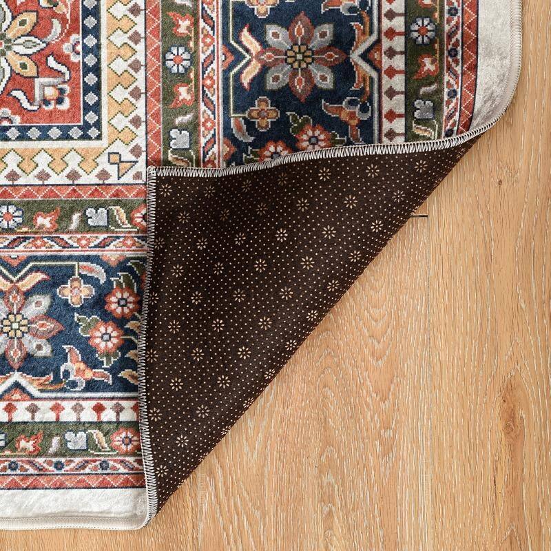 Emerald Logan Red/Navy Rug