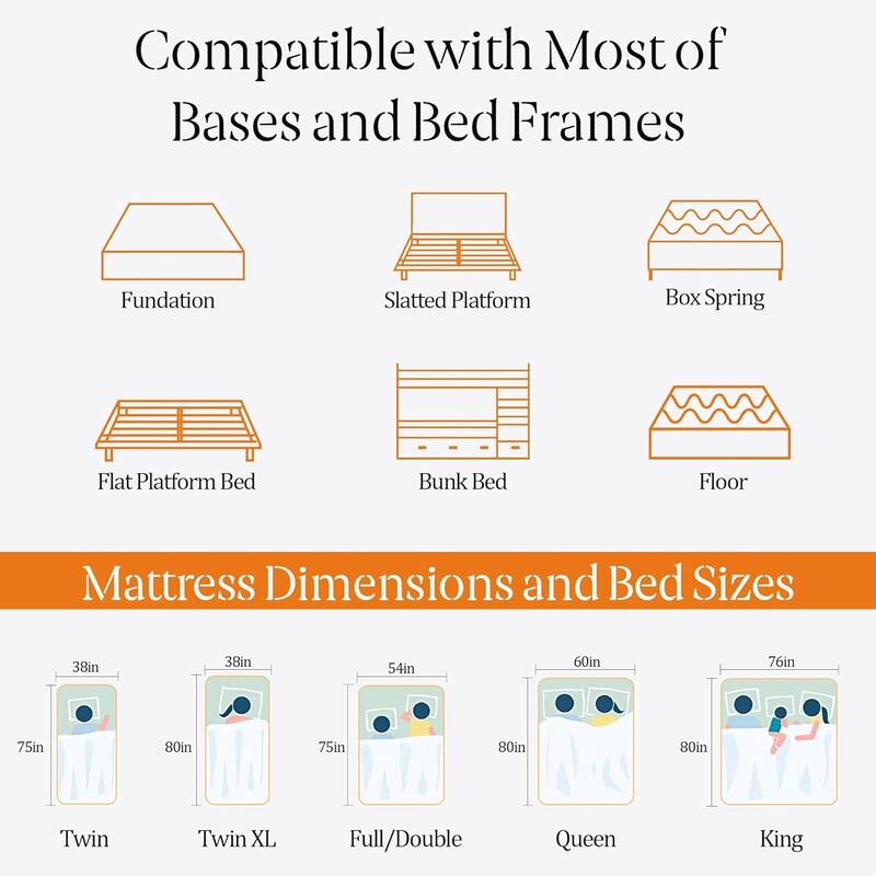 Queen Mattress, 14 Inch Memory Foam Mattress Queen in a Box - Cool Gel Bed Mattress Medium Firm