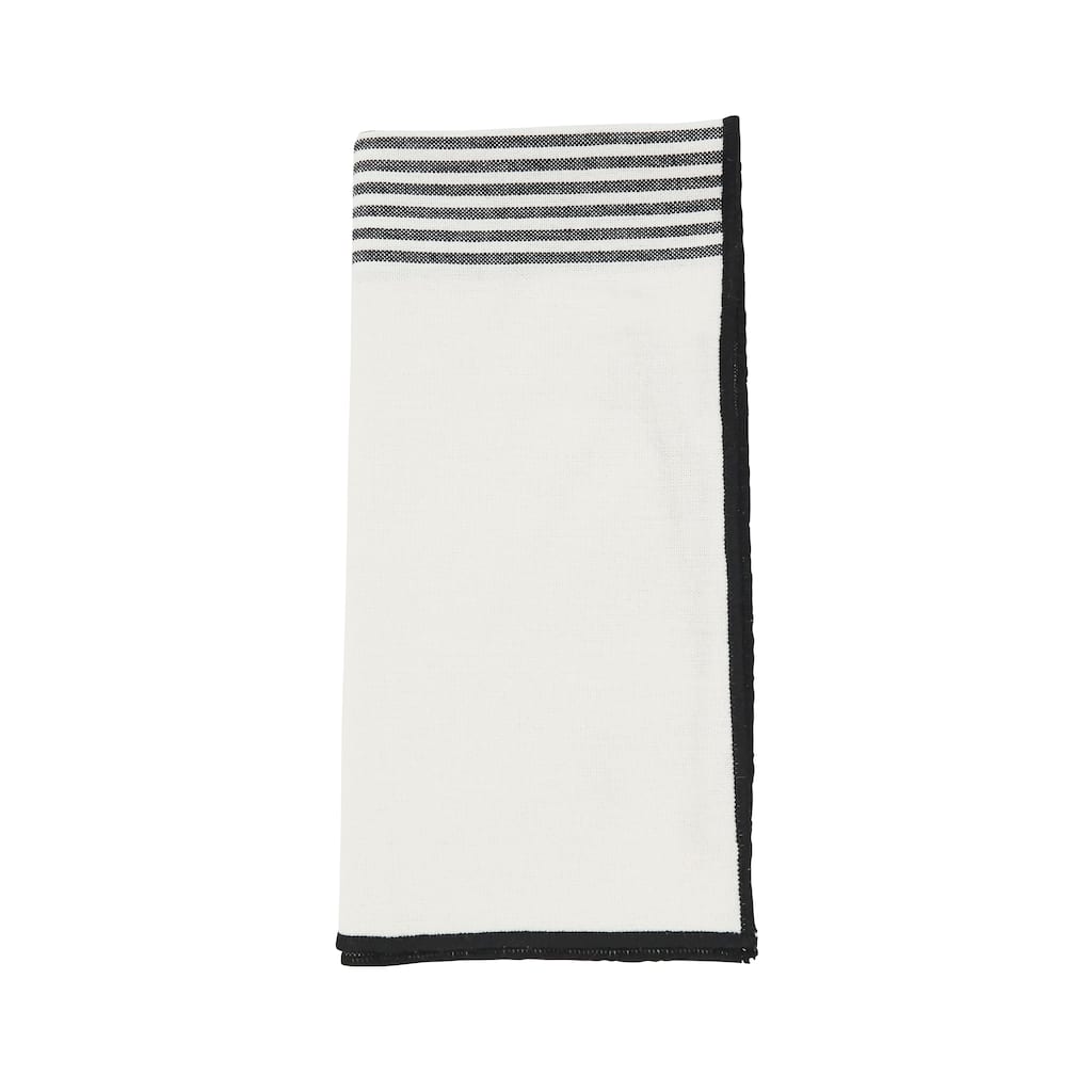 Classic Elegance Striped Napkin (Set of 4) - 20"x20"