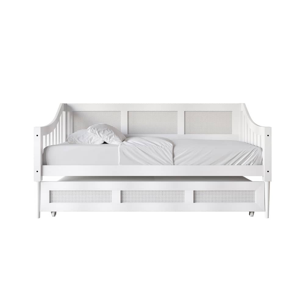 CraftPorch Modern Twin Daybed with Trundle