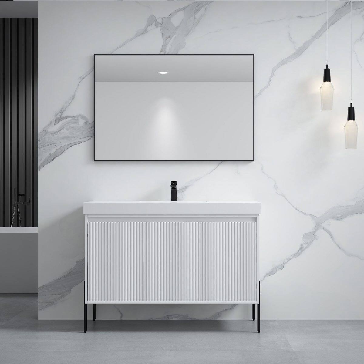 Option White - Single White Resin Sink