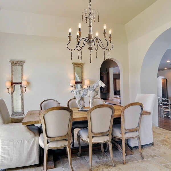 country chandeliers for dining room