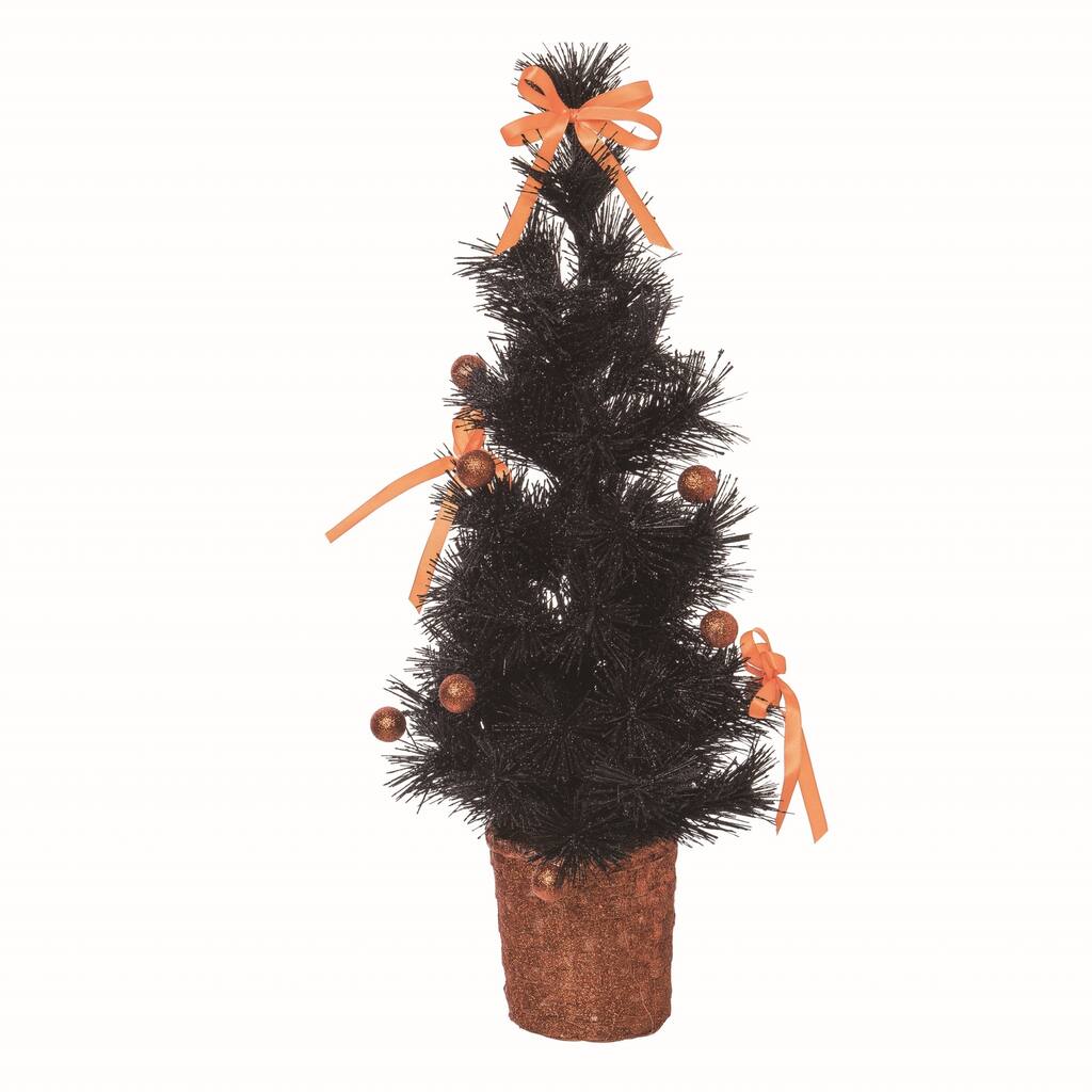 Artificial Multicolor Halloween Floral Tree