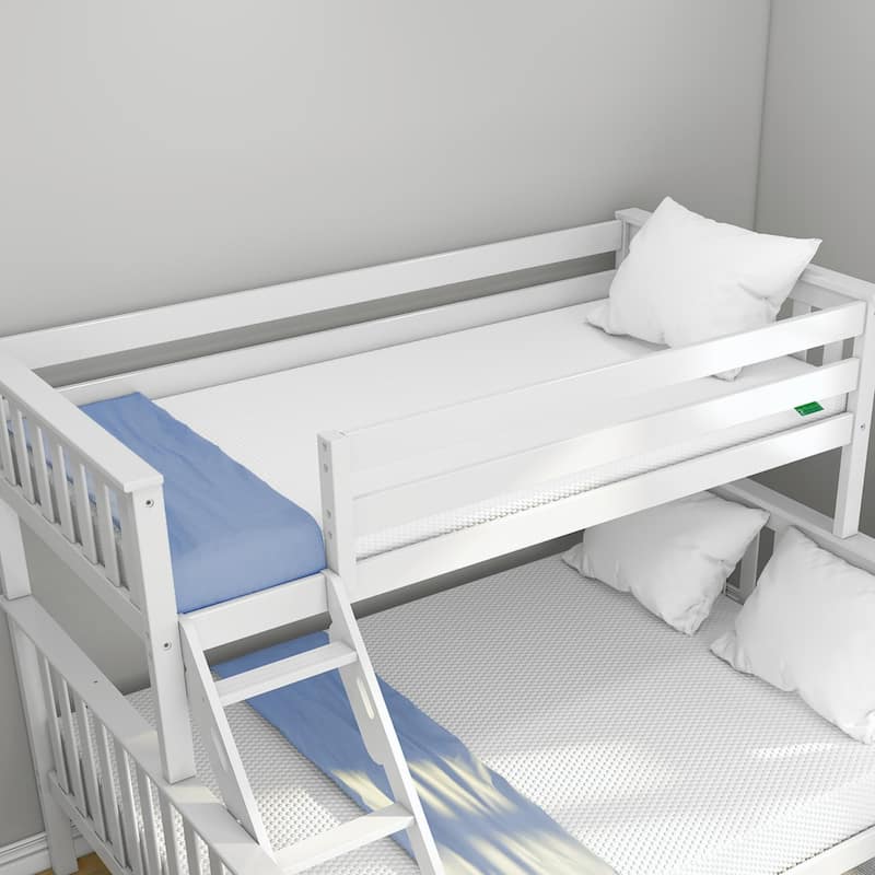 Max and Lily 5" Memory Foam Mattress Twin XL - Medium - White - Twin XL
