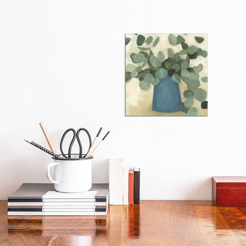 iCanvas "Greenery Still Life VI" by Emma Scarvey Canvas Print - 12x12x0.75