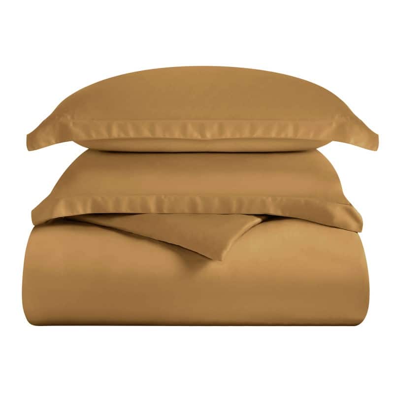 Superior 300 Thread Count Rayon From Bamboo Solid Duvet Cover Set