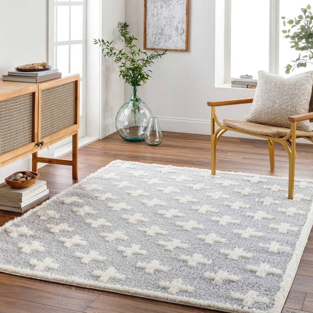 Livabliss Rodos Modern Plush Area Rug