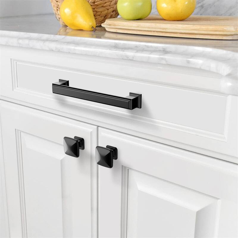 10 Pack Cabinets Cupboard Handles Drawer Pulls - 1"L x 1"W