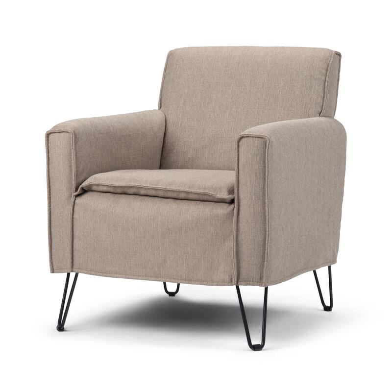 WYNDENHALL Edward 28 inch Wide Mid Century Modern Accent Chair - 28 x 30.3 x 33.1