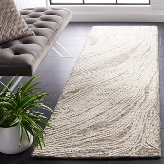 SAFAVIEH Handmade Abstract Petrea Modern Wool Rug