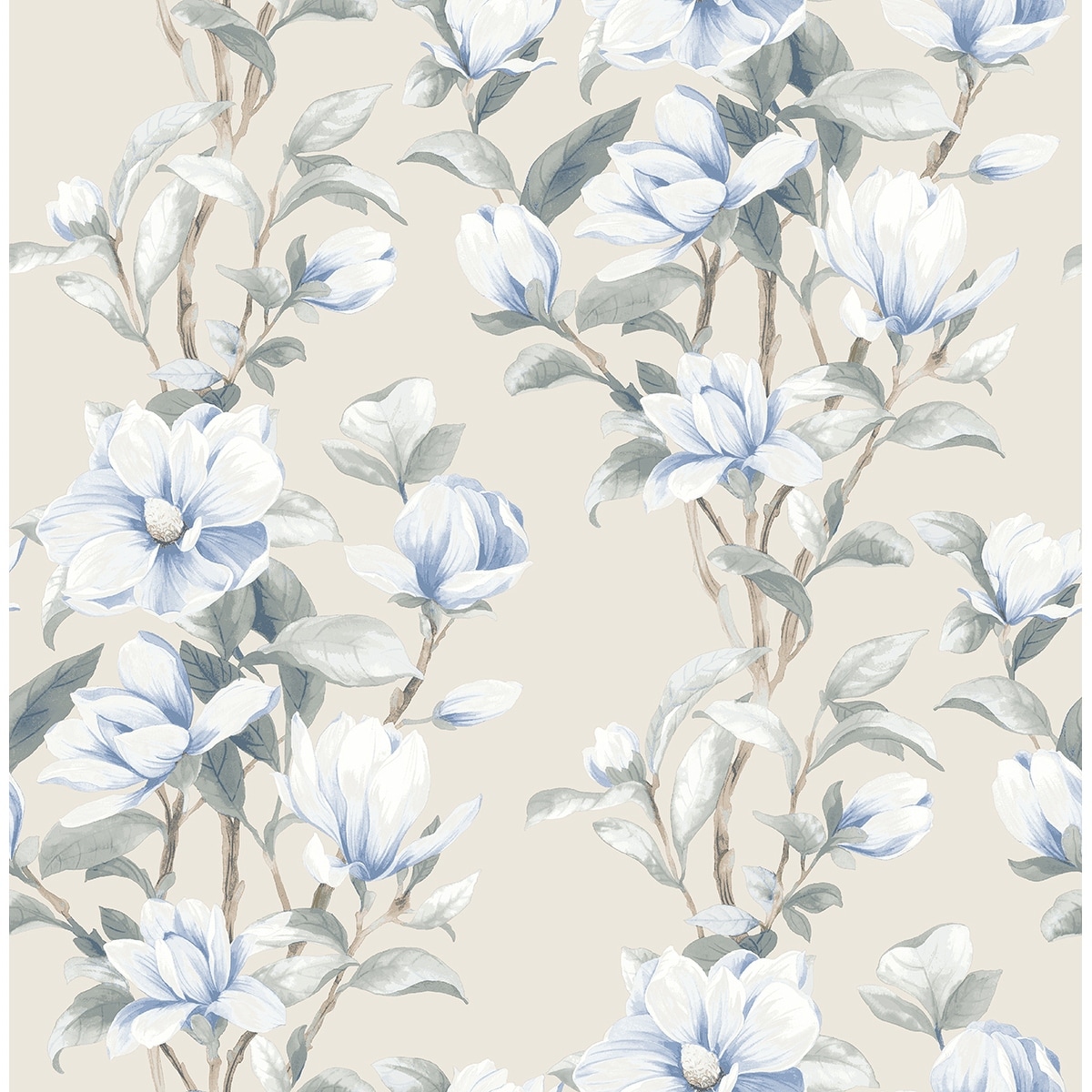 NextWall Magnolia Trail Peel and Stick Wallpaper
