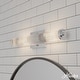 preview thumbnail 6 of 91, Hunter Holly Grove Bathroom Vanity Wall Light, Art or Shelf Light - Contemporary - Damp Rated!