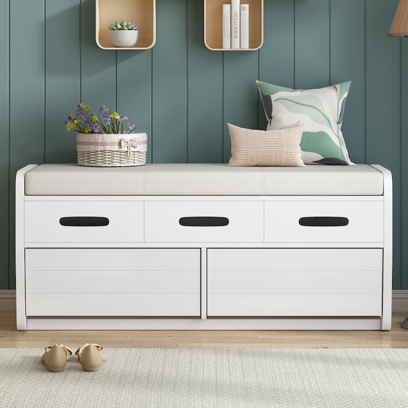 Shoe Bench for Living Room,Entryway