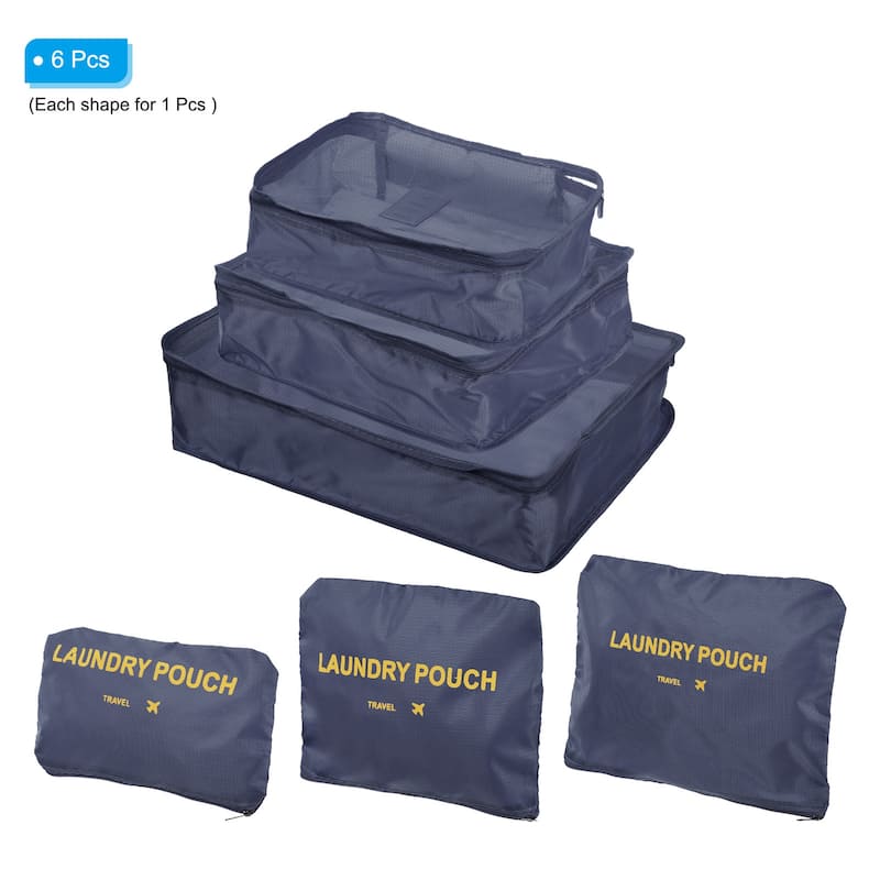 6Set Packing Cube, Luggage Packing Organizer Travel Bags