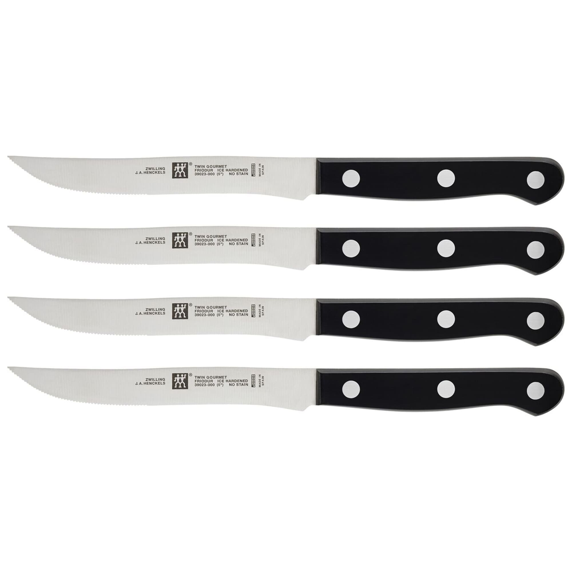 ZWILLING TWIN Gourmet Steak Knives Set of 4 - 4-piece