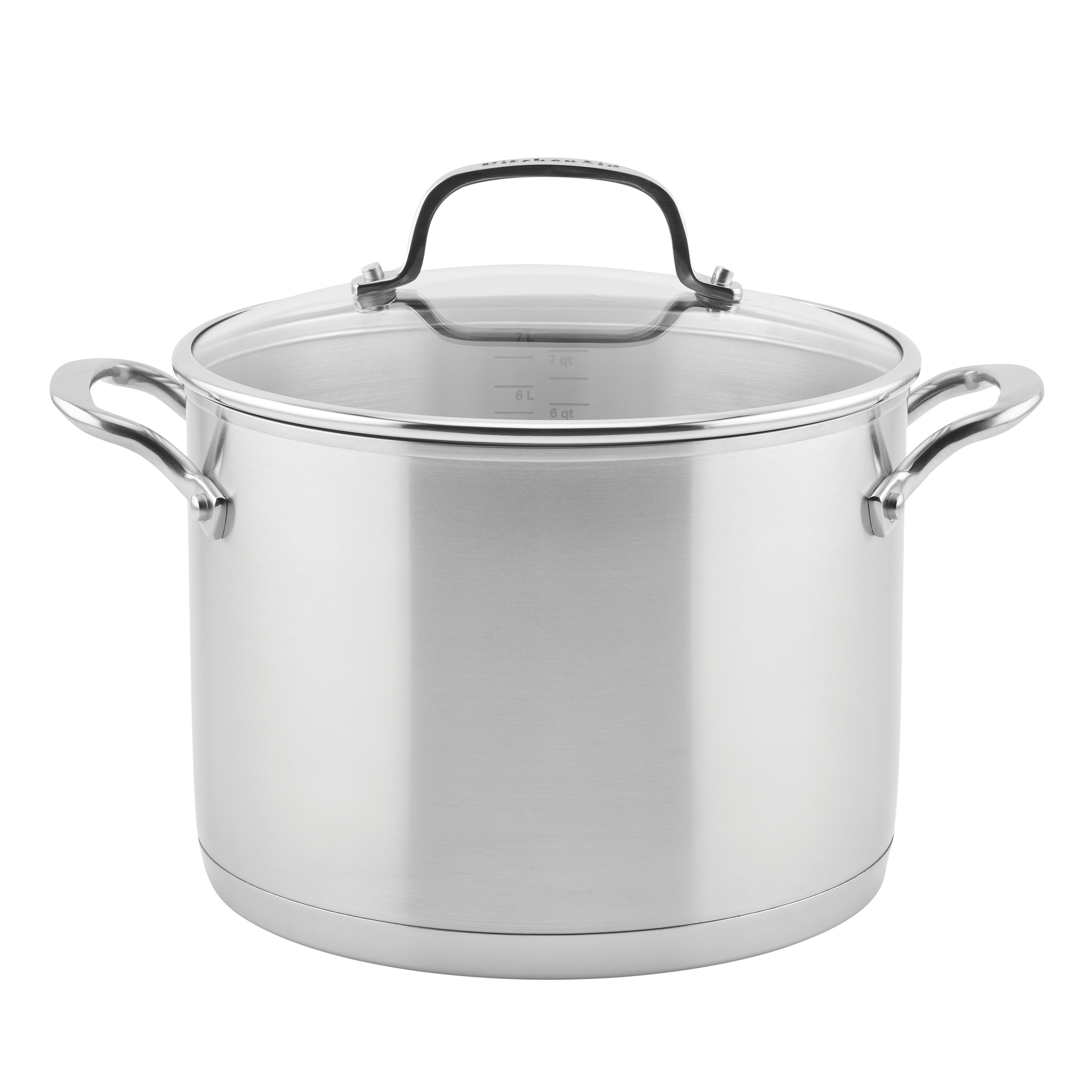 Stainless Steel Stock Pot, 6 QT