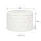 preview thumbnail 20 of 32, Adeco Round Velvet Storage Ottoman, Button Tufted Footrest Footstool