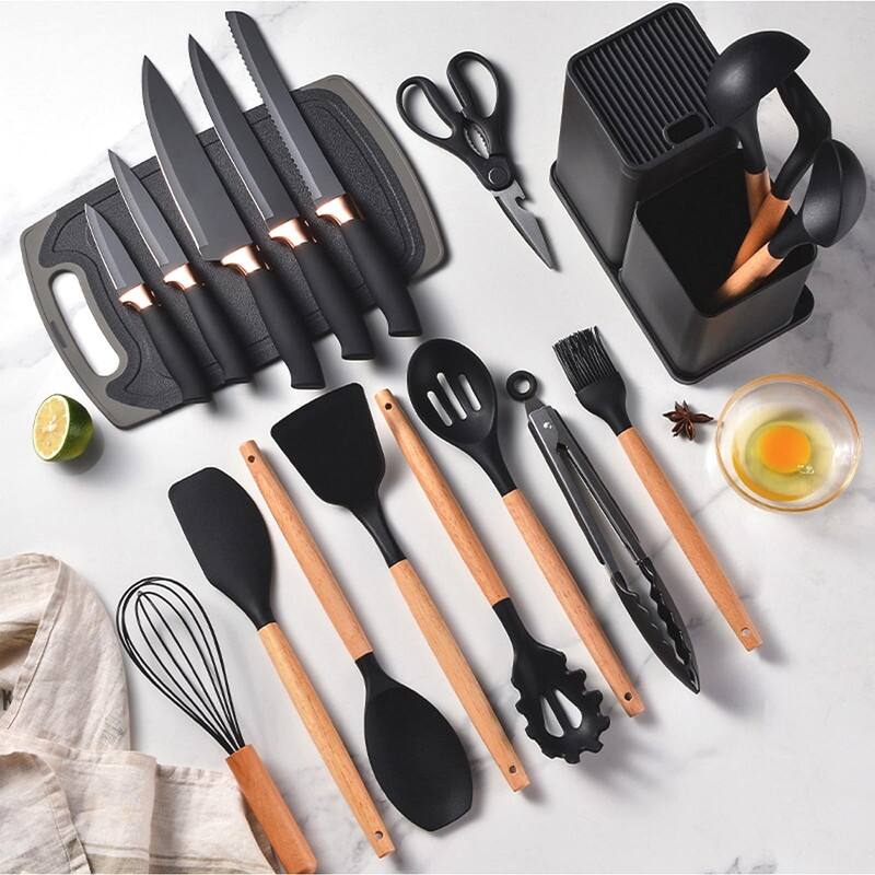 Cooking Utensils Set,19 Kitchen Set Utensils Set - 19 Pcs