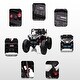 preview thumbnail 4 of 4, 2 Seaters 24V Ride on UTV with Remote Control,400W Powerful Motors with 17" EVA Wheels