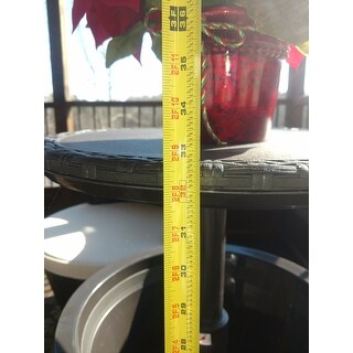 Havenside Home Nantucket Brown Wicker Outdoor Ice Cooler Table