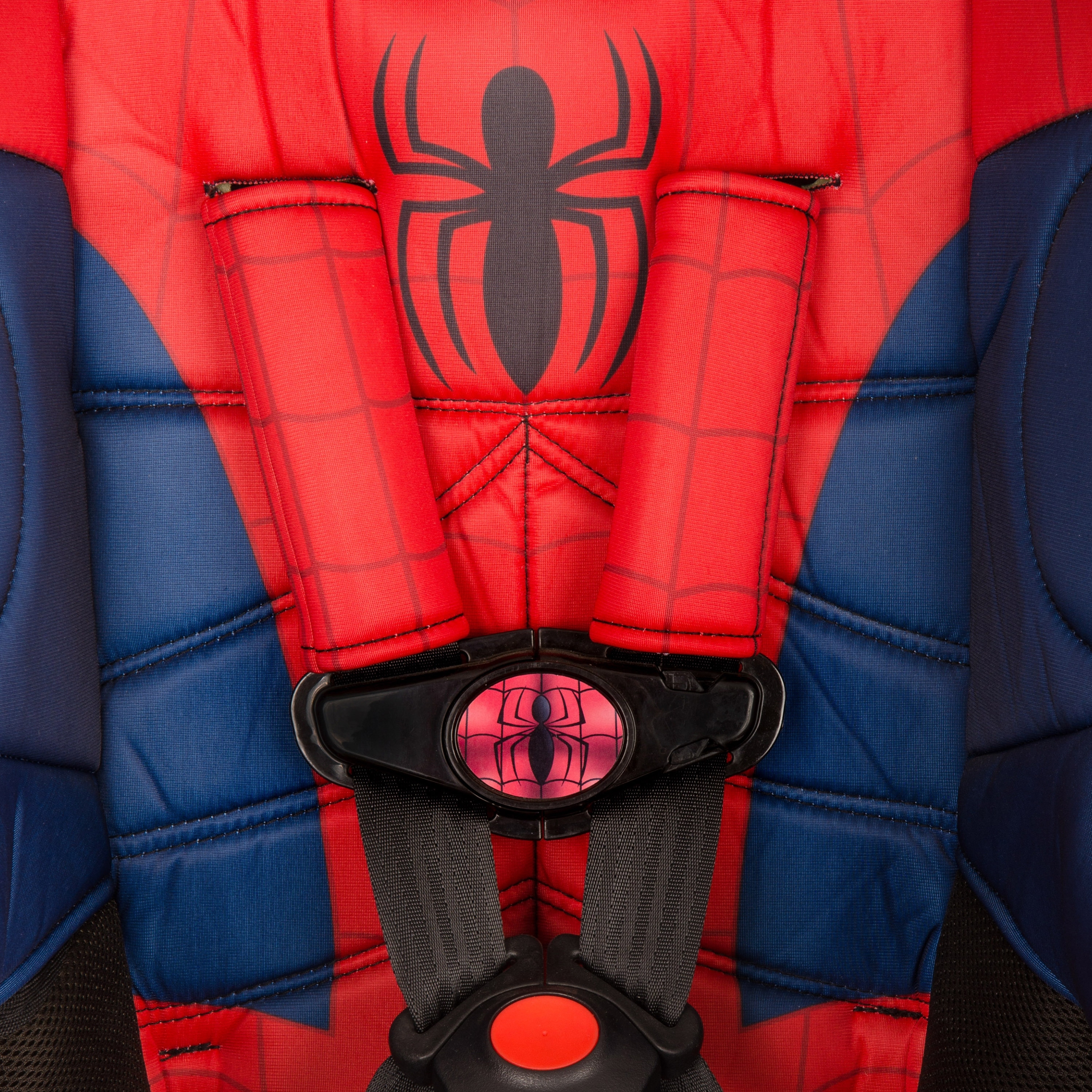KidsEmbrace Marvel Spider-Man 2-in-1 Combination Harness Booster Car Seat - Blue/Red