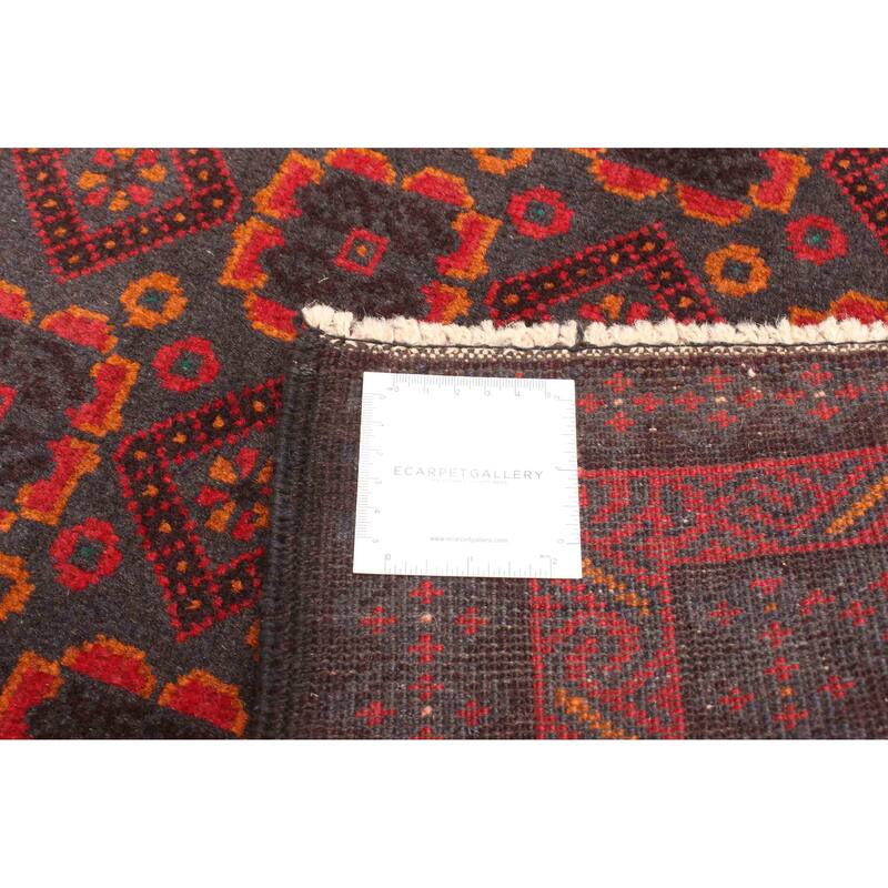 ECARPETGALLERY Hand-knotted Teimani Charcoal Wool Rug - 2'7 x 4'6