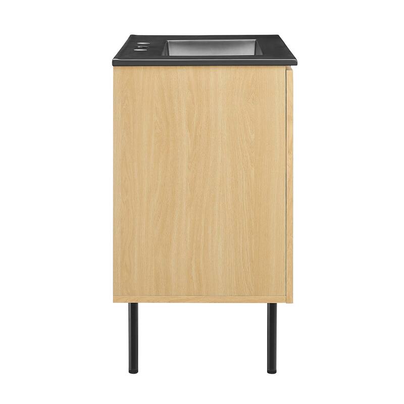 Chaucer Bathroom Vanity with Black Basin Included