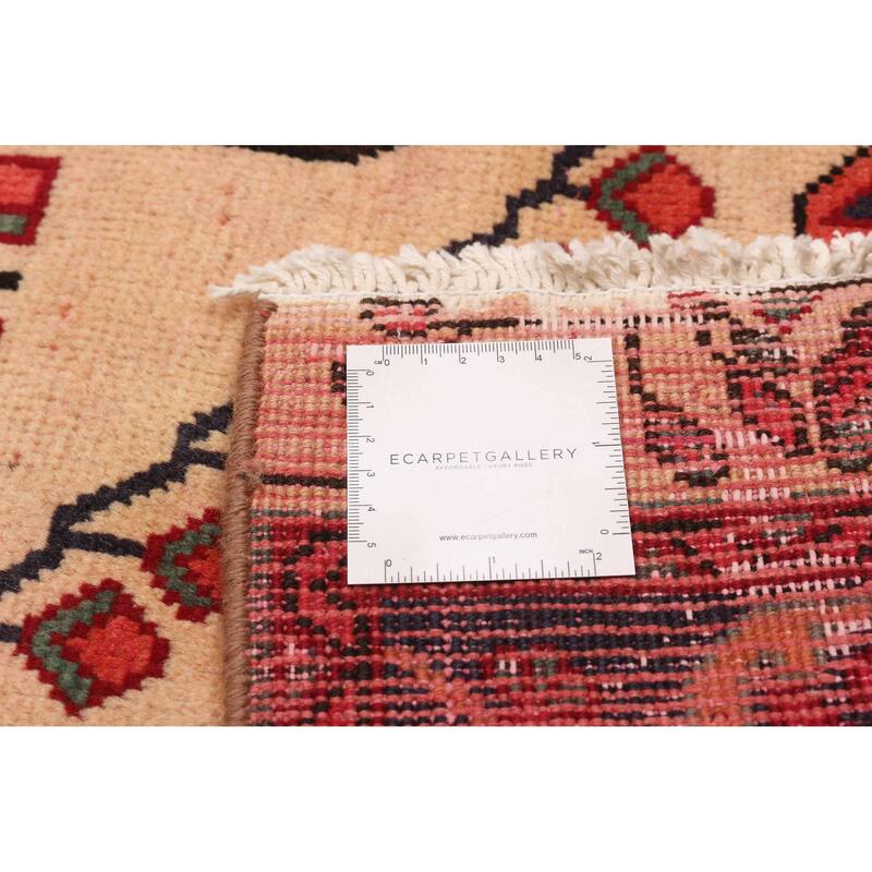 ECARPETGALLERY Hand-knotted Melis Vintage Navy Wool Rug - 5'3 x 9'4