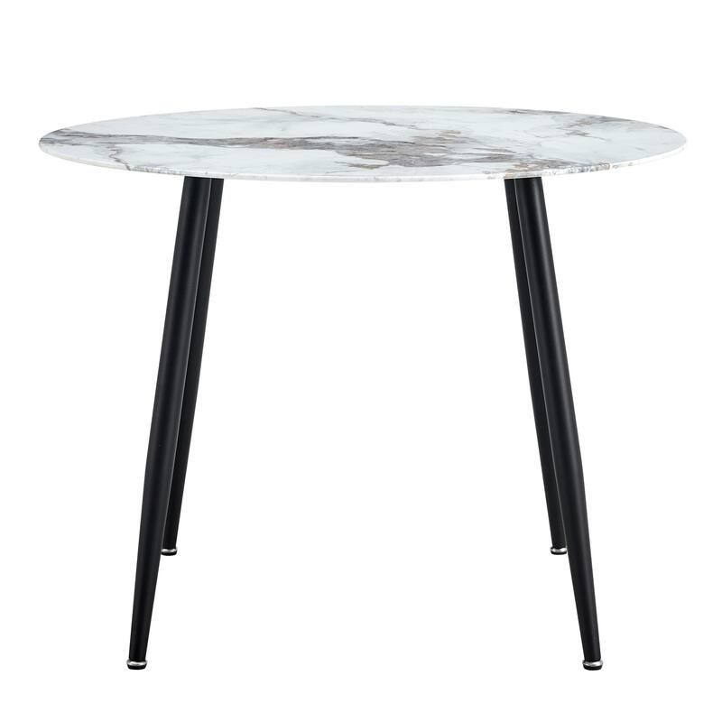 Modern Minimalist Circular Dining Table