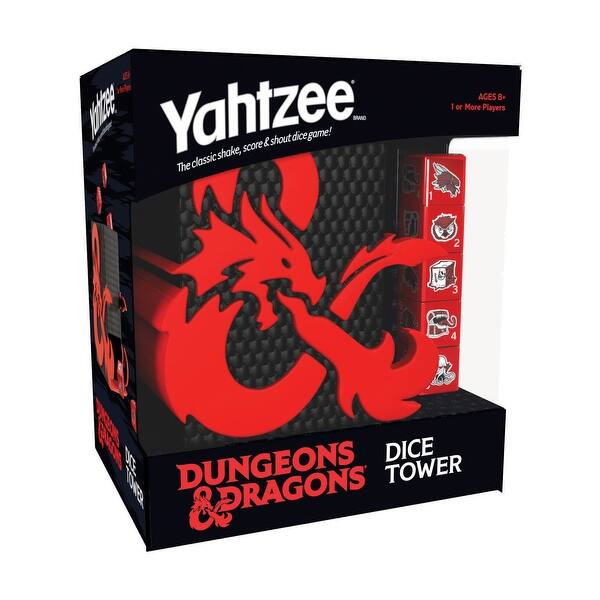 slide 2 of 5, Yahtzee - Dungeons and Dragons Dice Tower - N/A